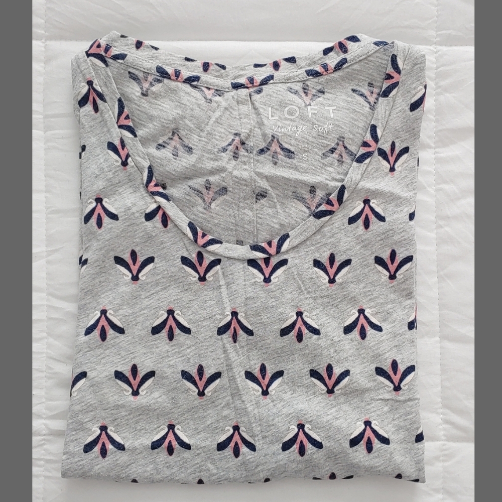LOFT Vintage Soft Tee - Size Small - Picture 2 of 3